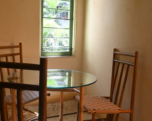 CLASSIC WEAVE COLLECTION 3 SEATER DINING SET