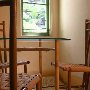 CLASSIC WEAVE COLLECTION 3 SEATER DINING SET